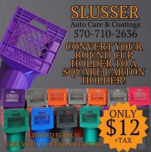 Cup Holder adapters for cartons in your 🚗